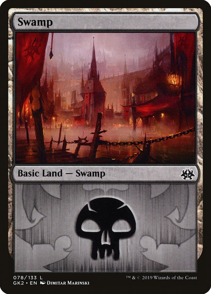 Swamp (78) [Ravnica Allegiance Guild Kit] | Gamers Paradise