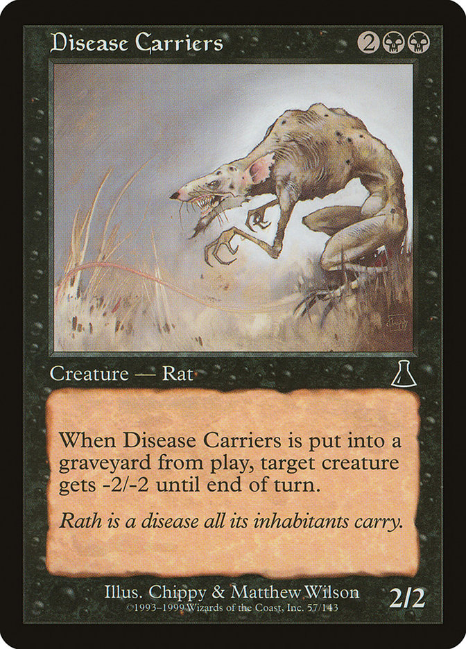 Disease Carriers [Urza's Destiny] | Gamers Paradise
