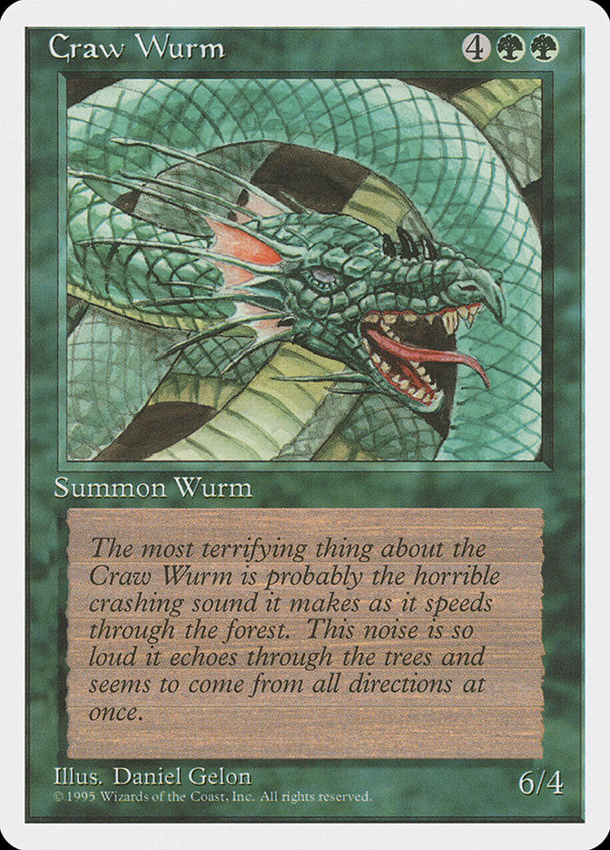 Craw Wurm [Fourth Edition] | Gamers Paradise