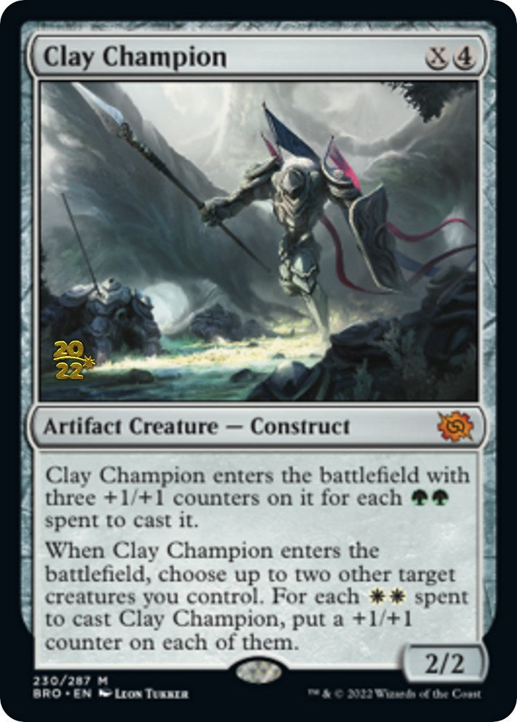 Clay Champion [The Brothers' War Prerelease Promos] | Gamers Paradise