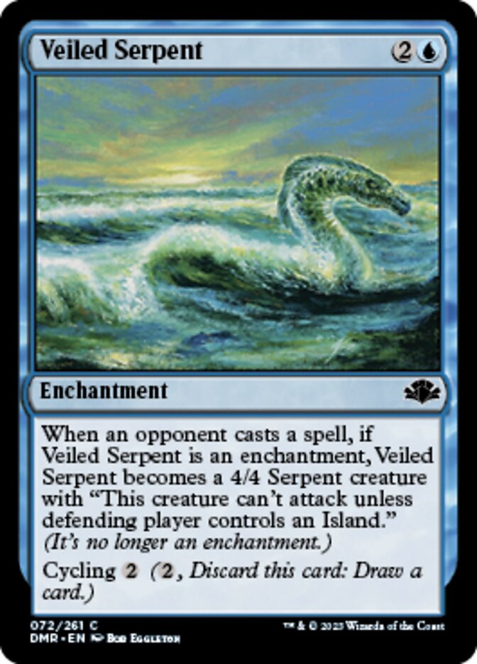 Veiled Serpent [Dominaria Remastered] | Gamers Paradise