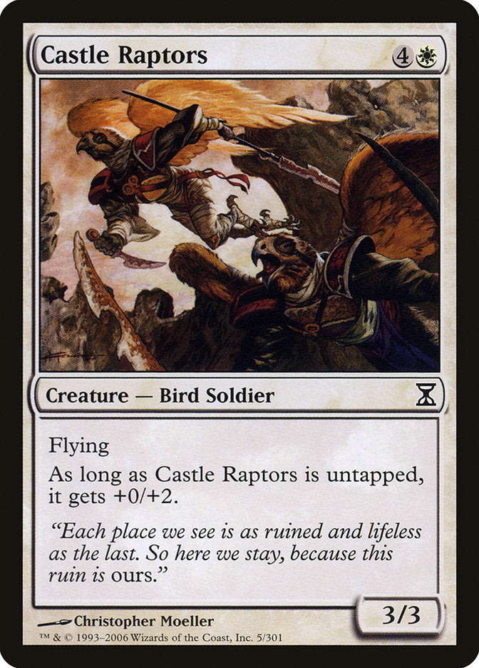 Castle Raptors [Time Spiral] | Gamers Paradise