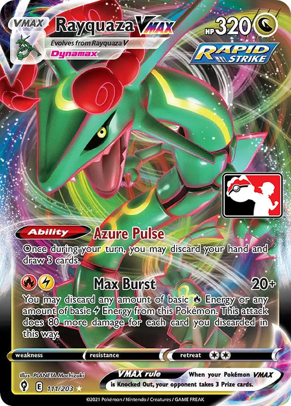 Rayquaza VMAX (111/203) [Prize Pack Series One] | Gamers Paradise