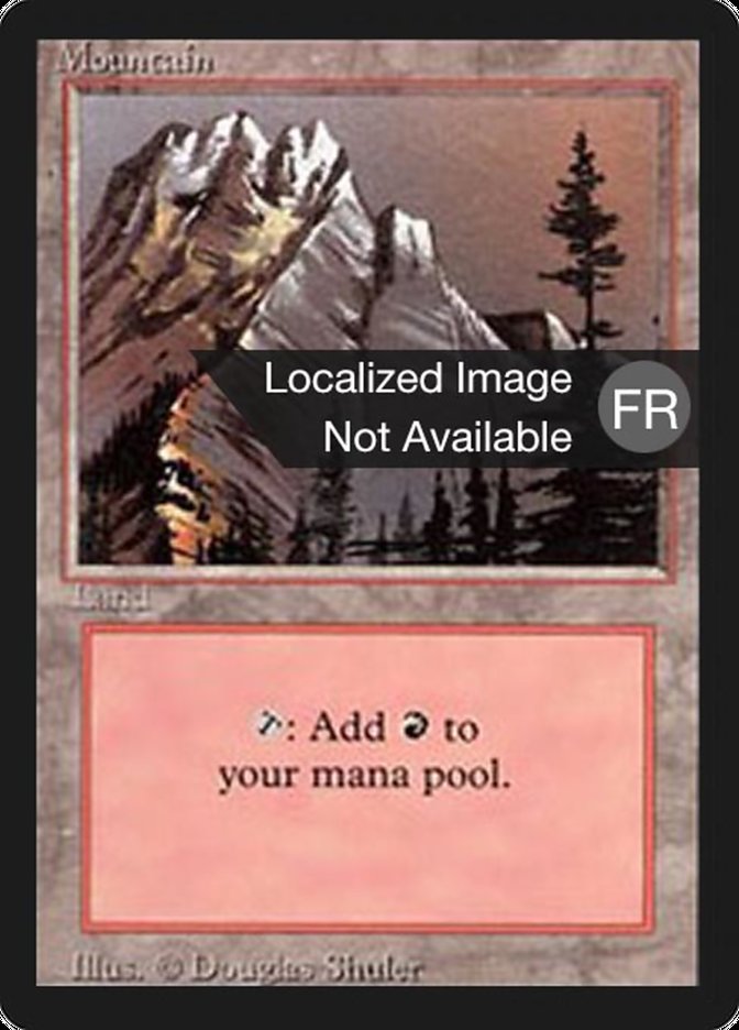 Mountain (A) [Foreign Black Border] | Gamers Paradise