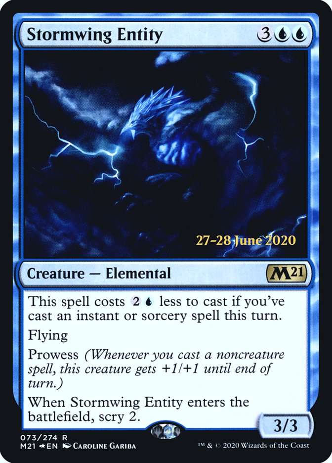 Stormwing Entity [Core Set 2021 Prerelease Promos] | Gamers Paradise