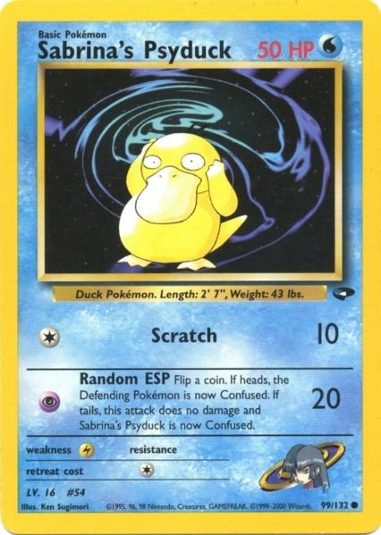 Sabrina's Psyduck (99/132) [Gym Challenge Unlimited] | Gamers Paradise