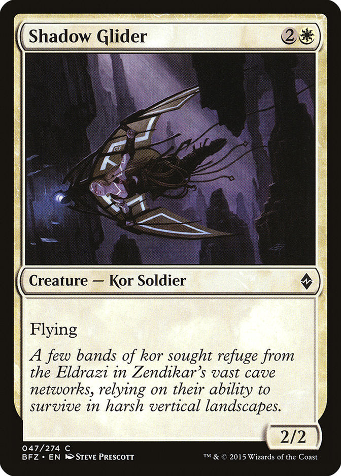 Shadow Glider [Battle for Zendikar] | Gamers Paradise