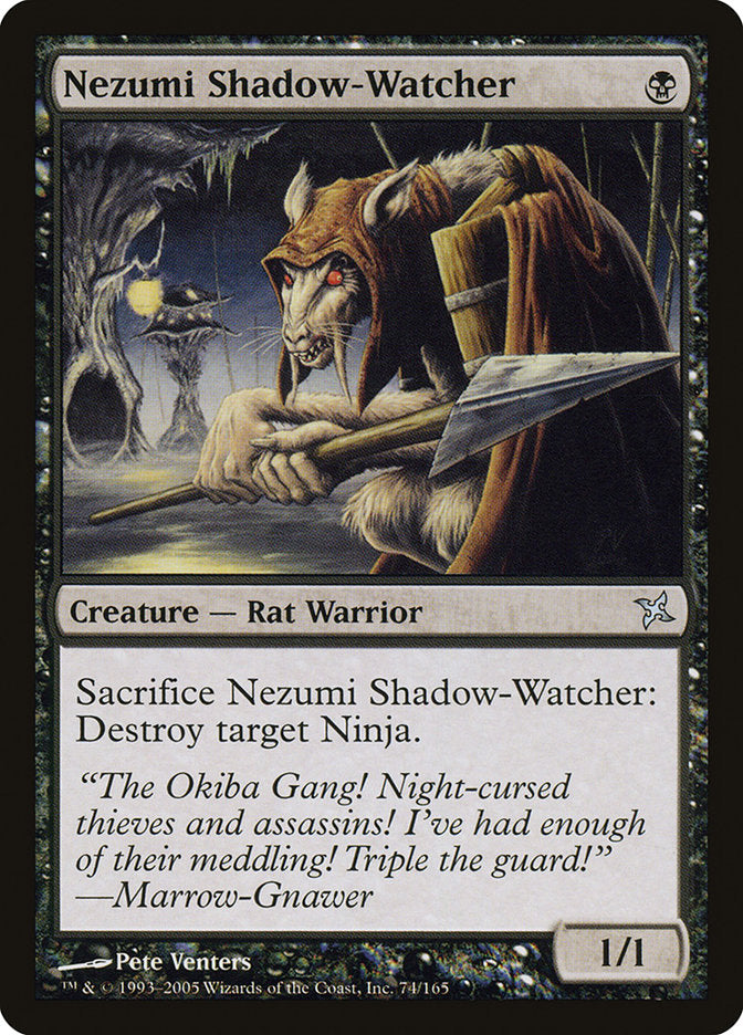 Nezumi Shadow-Watcher [Betrayers of Kamigawa] | Gamers Paradise