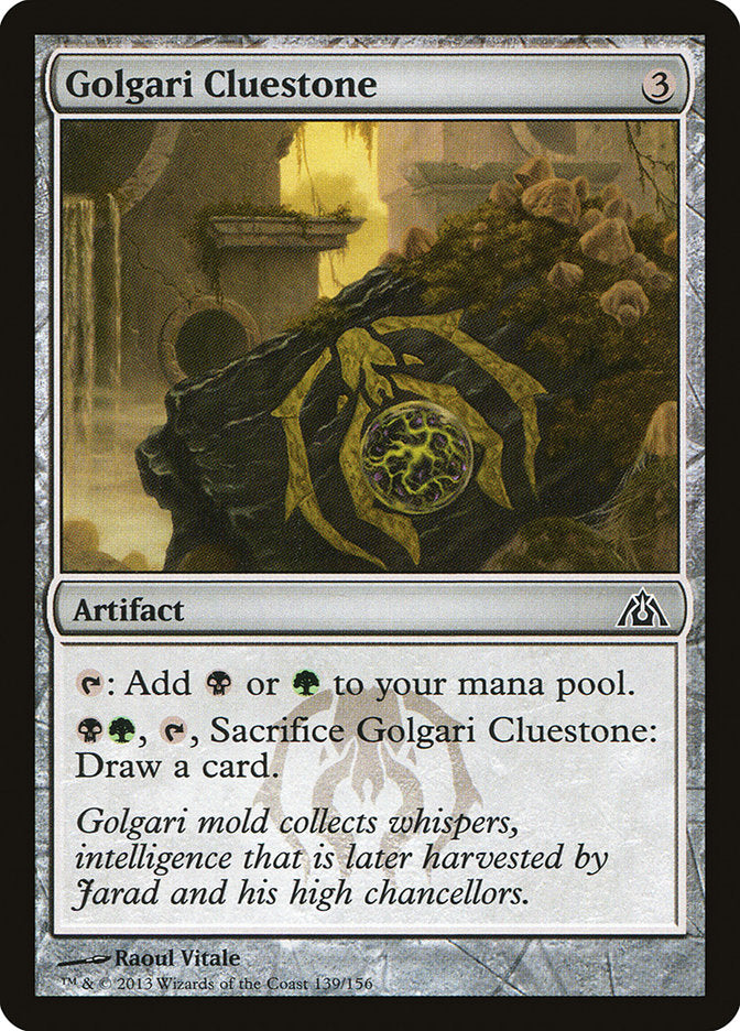 Golgari Cluestone [Dragon's Maze] | Gamers Paradise