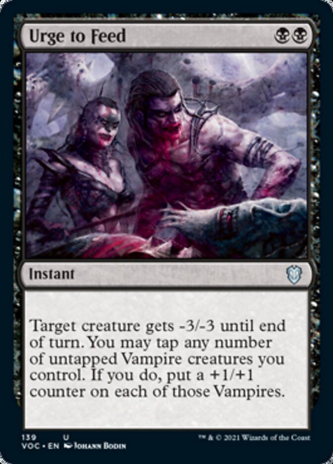 Urge to Feed [Innistrad: Crimson Vow Commander] | Gamers Paradise