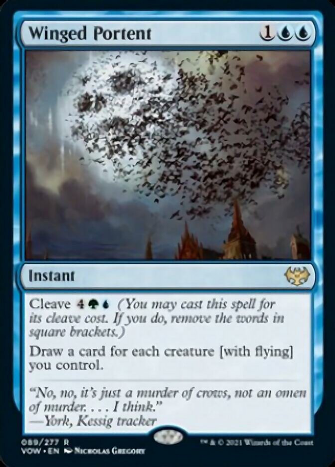Winged Portent [Innistrad: Crimson Vow] | Gamers Paradise