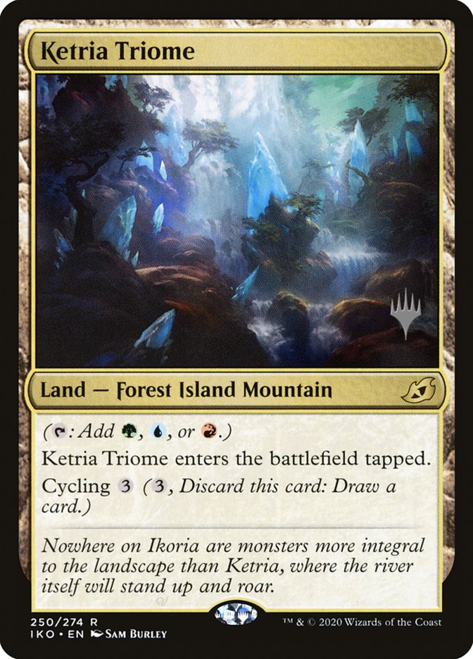 Ketria Triome (Promo Pack) [Ikoria: Lair of Behemoths Promos] | Gamers Paradise