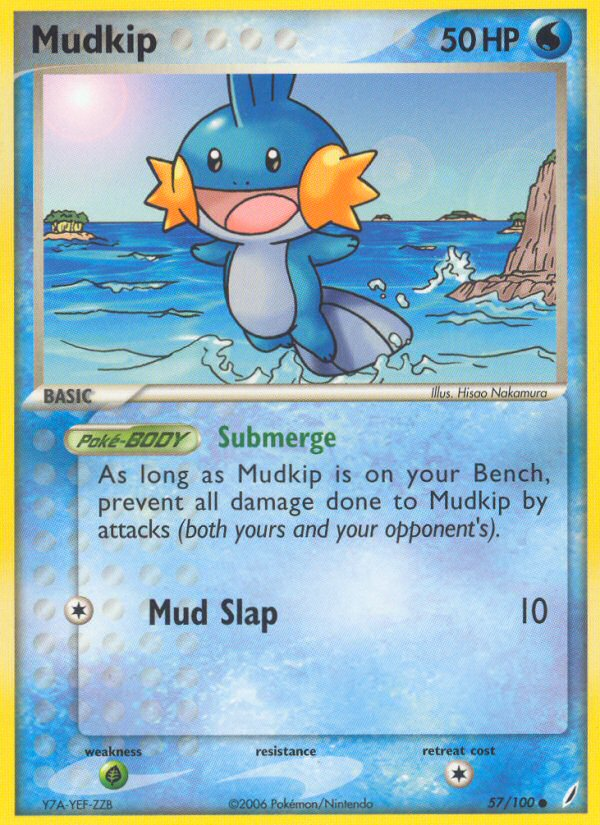 Mudkip (57/100) [EX: Crystal Guardians] | Gamers Paradise