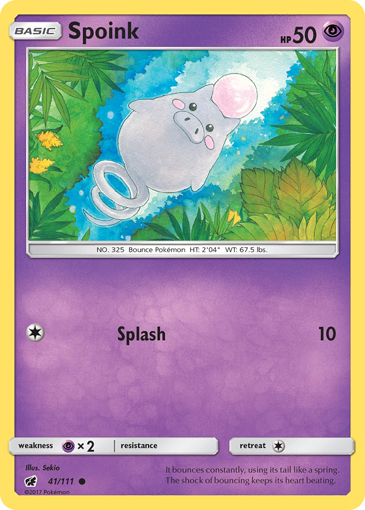 Spoink (41/111) [Sun & Moon: Crimson Invasion] | Gamers Paradise