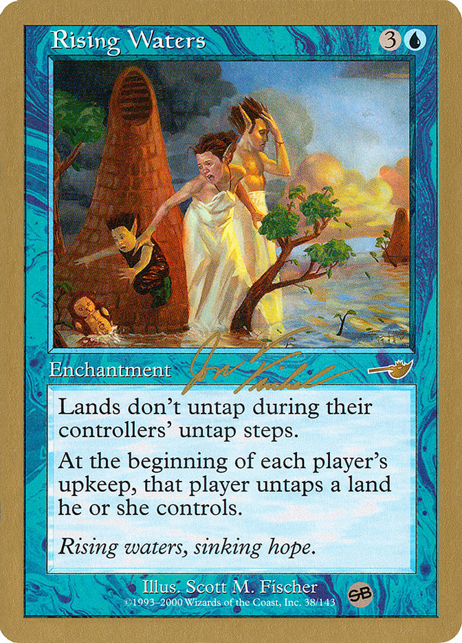 Rising Waters (Jon Finkel) (SB) [World Championship Decks 2000] | Gamers Paradise