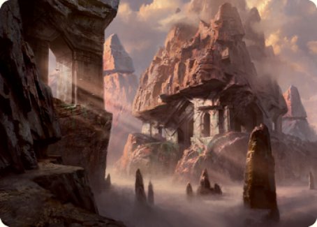 Mountain (277) Art Card [Dungeons & Dragons: Adventures in the Forgotten Realms Art Series] | Gamers Paradise