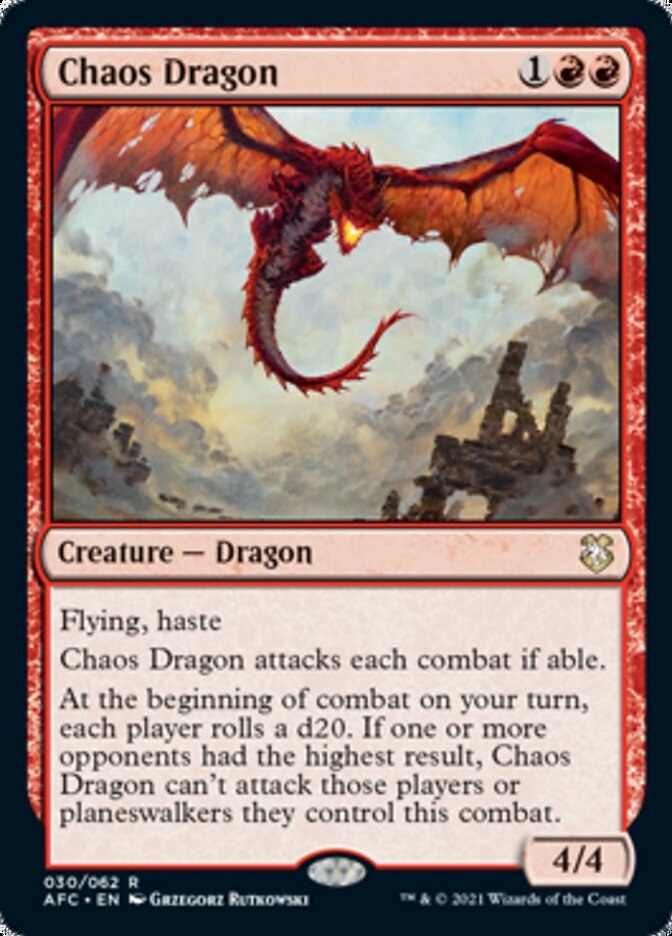 Chaos Dragon [Dungeons & Dragons: Adventures in the Forgotten Realms Commander] | Gamers Paradise