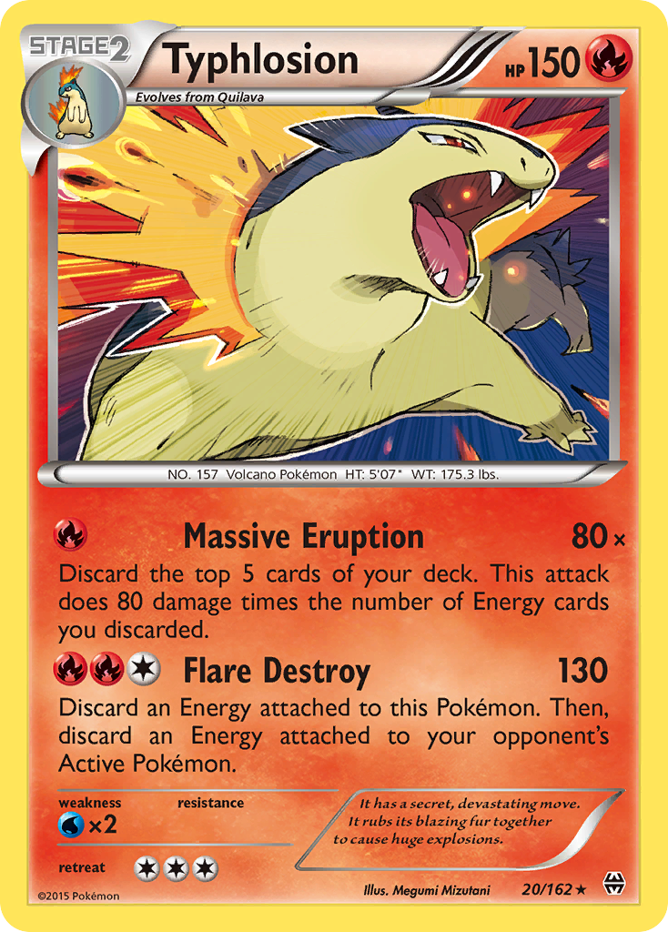 Typhlosion (20/162) [XY: BREAKthrough] | Gamers Paradise