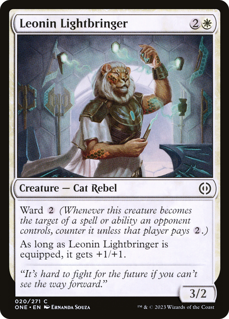 Leonin Lightbringer [Phyrexia: All Will Be One] | Gamers Paradise