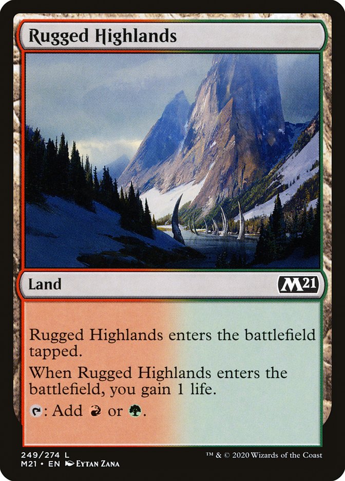 Rugged Highlands [Core Set 2021] | Gamers Paradise