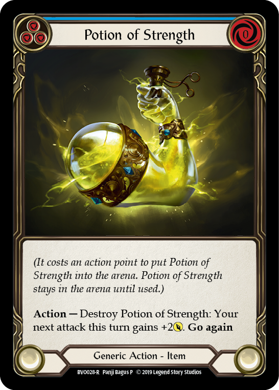 Potion of Strength [BVO028-R] 1st Edition Normal | Gamers Paradise