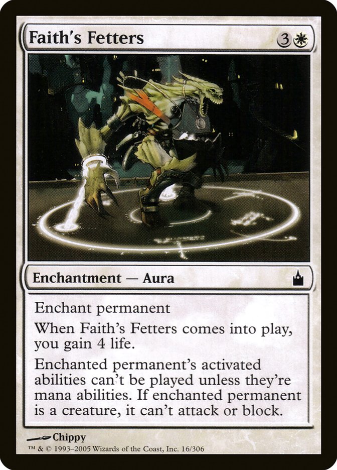 Faith's Fetters [Ravnica: City of Guilds] | Gamers Paradise