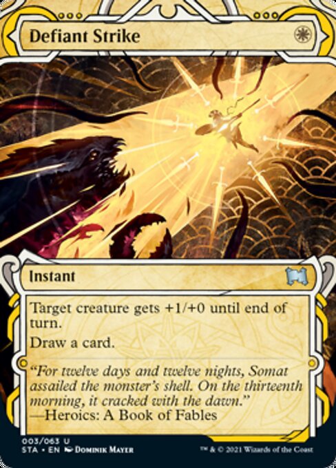 Defiant Strike [Strixhaven: School of Mages Mystical Archive] | Gamers Paradise