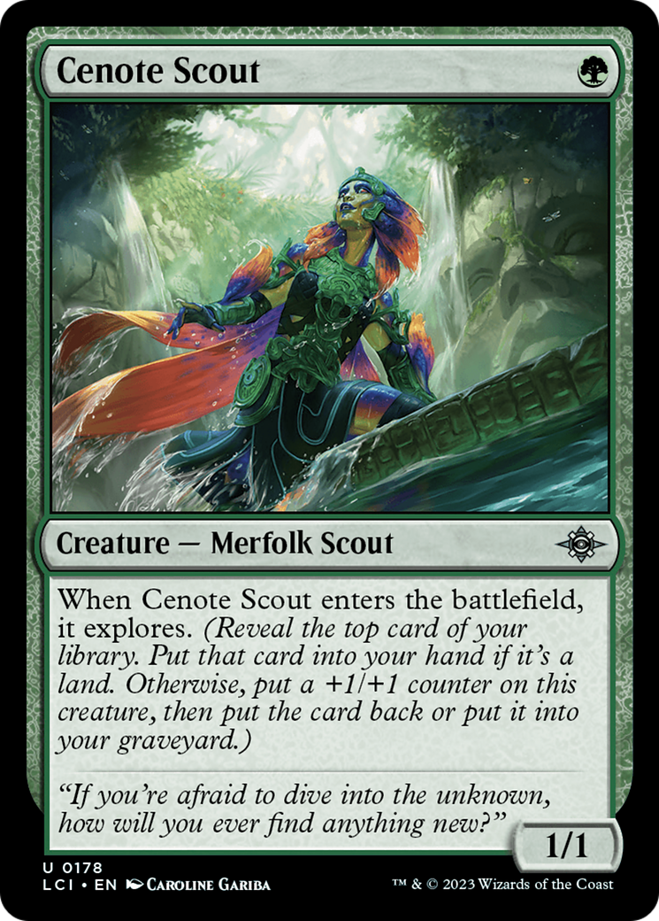 Cenote Scout [The Lost Caverns of Ixalan] | Gamers Paradise