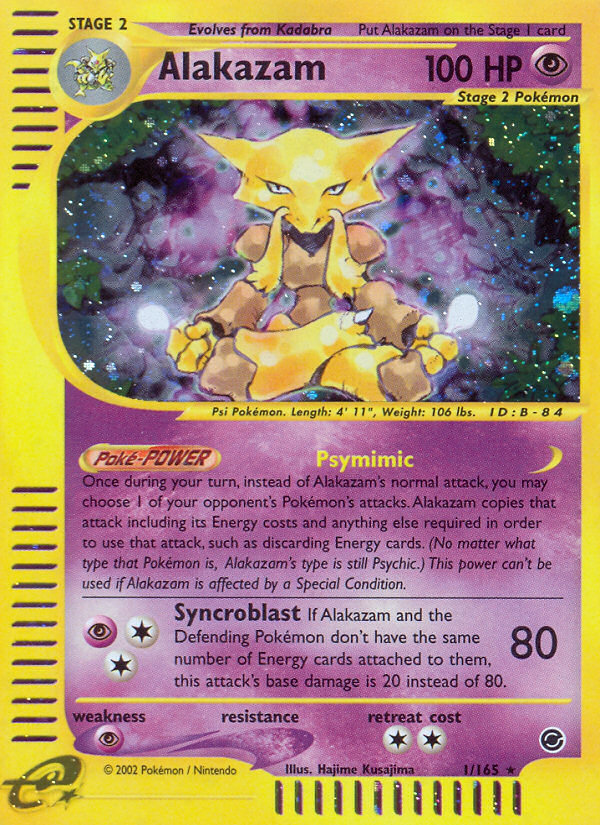 Alakazam (1/165) [Expedition: Base Set] | Gamers Paradise