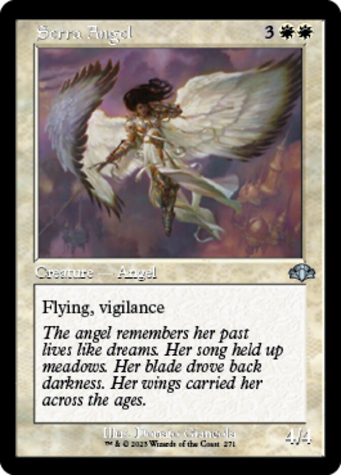 Serra Angel (Retro) [Dominaria Remastered] | Gamers Paradise