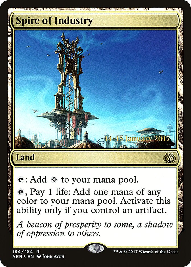 Spire of Industry [Aether Revolt Prerelease Promos] | Gamers Paradise