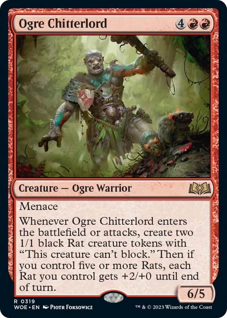 Ogre Chitterlord [Wilds of Eldraine] | Gamers Paradise