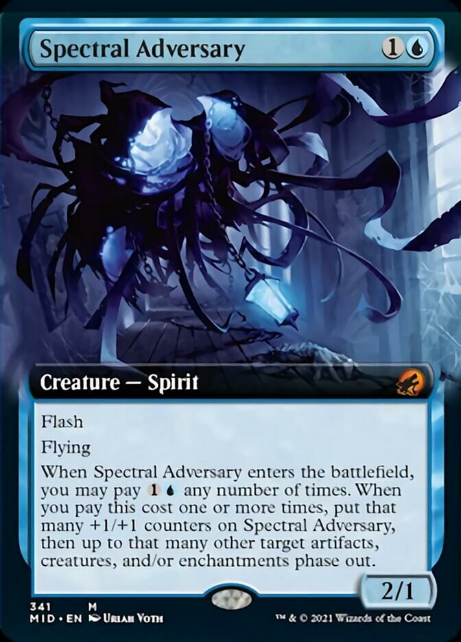 Spectral Adversary (Extended Art) [Innistrad: Midnight Hunt] | Gamers Paradise