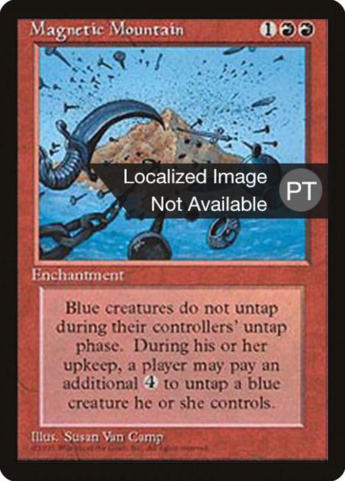 Magnetic Mountain [Fourth Edition (Foreign Black Border)] | Gamers Paradise