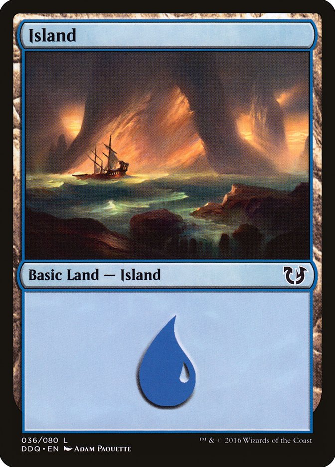 Island (36) [Duel Decks: Blessed vs. Cursed] | Gamers Paradise