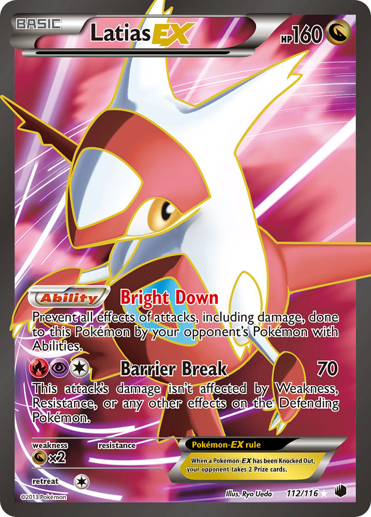 Latias EX (112/116) [Black & White: Plasma Freeze] | Gamers Paradise