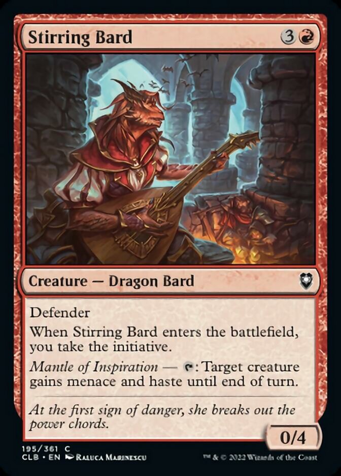 Stirring Bard [Commander Legends: Battle for Baldur's Gate] | Gamers Paradise