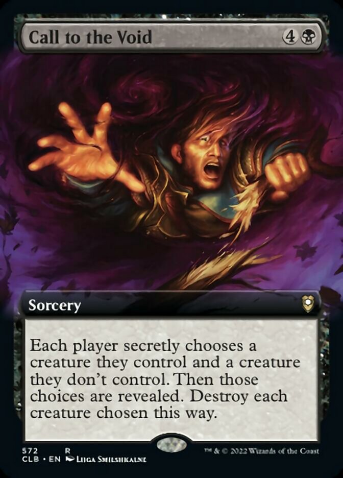 Call to the Void (Extended Art) [Commander Legends: Battle for Baldur's Gate] | Gamers Paradise
