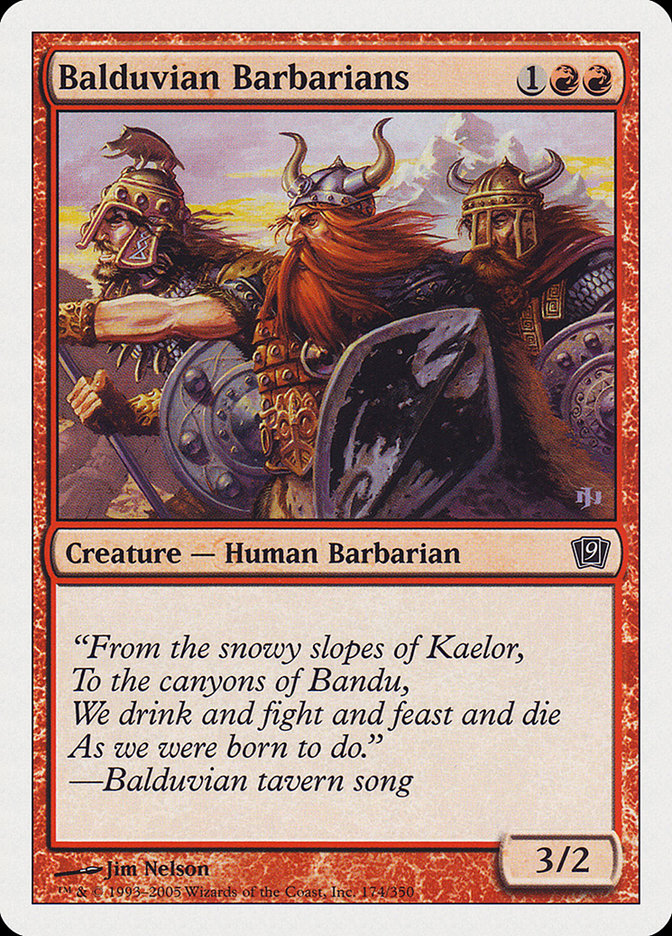 Balduvian Barbarians [Ninth Edition] | Gamers Paradise