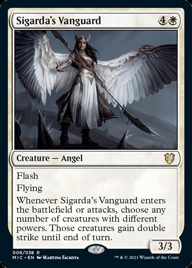 Sigarda's Vanguard [Innistrad: Midnight Hunt Commander] | Gamers Paradise