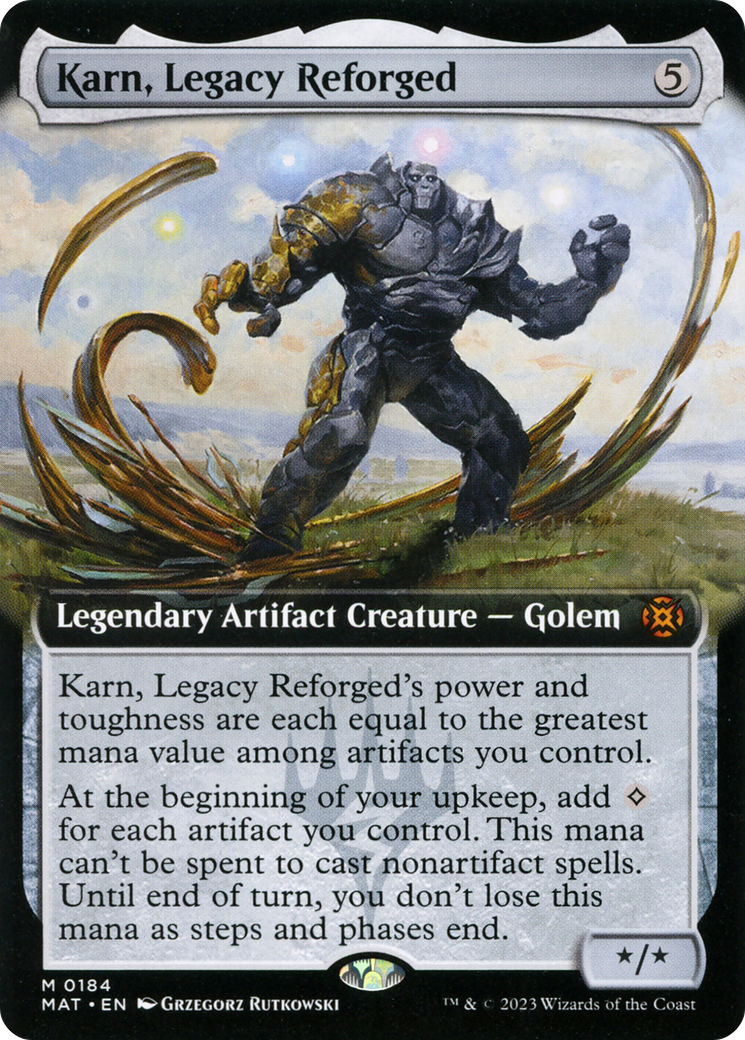 Karn, Legacy Reforged (Extended Art) [March of the Machine: The Aftermath] | Gamers Paradise