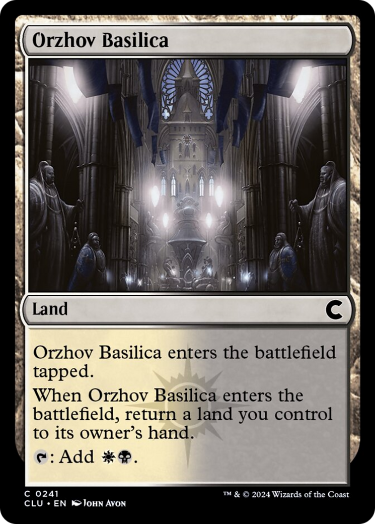 Orzhov Basilica [Ravnica: Clue Edition] | Gamers Paradise