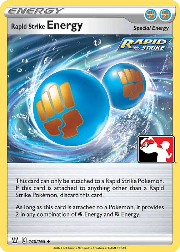 Rapid Strike Energy (140/163) [Prize Pack Series Two] | Gamers Paradise
