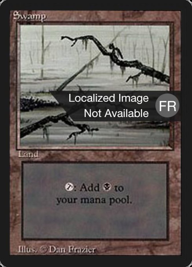 Swamp (A) [Foreign Black Border] | Gamers Paradise