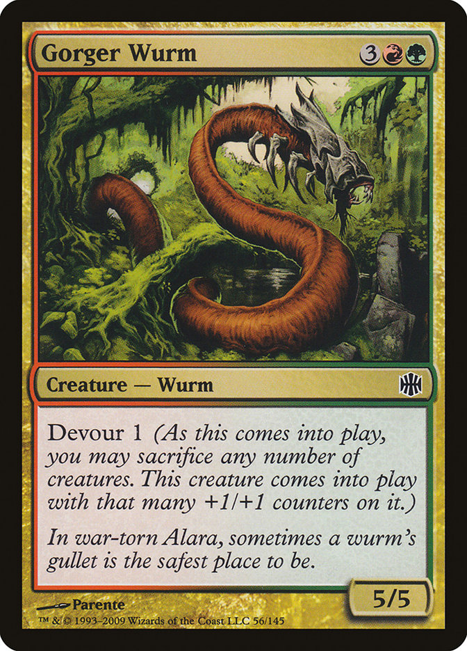 Gorger Wurm [Alara Reborn] | Gamers Paradise