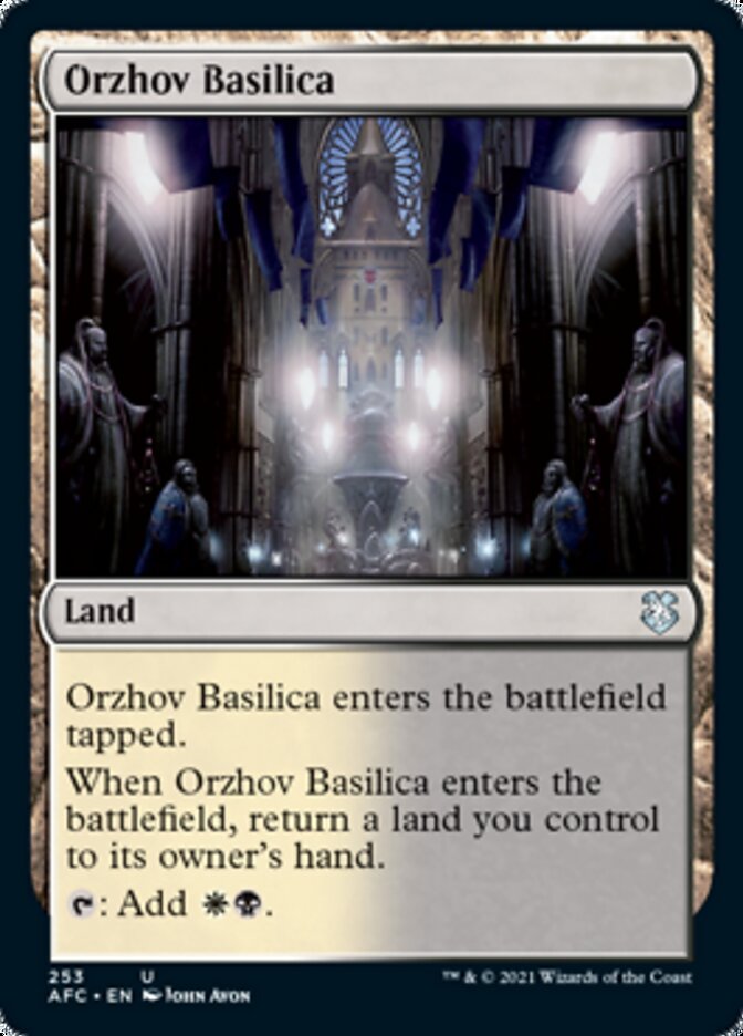 Orzhov Basilica [Dungeons & Dragons: Adventures in the Forgotten Realms Commander] | Gamers Paradise