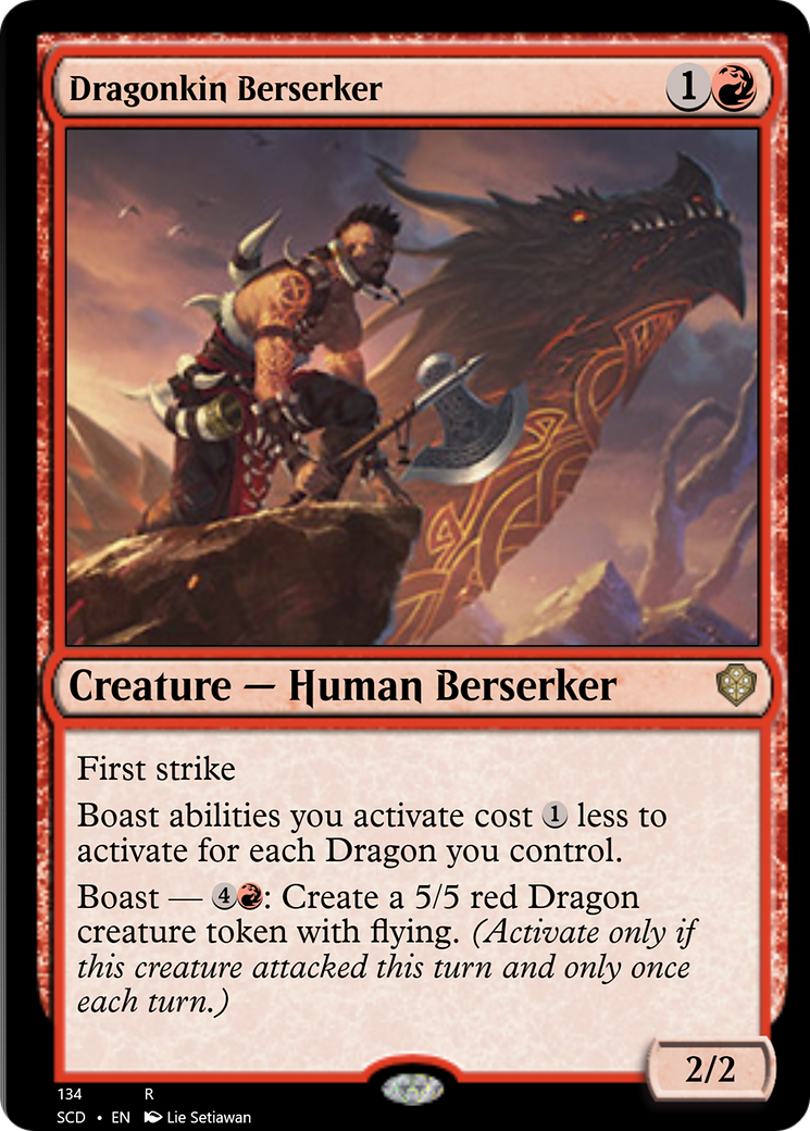 Dragonkin Berserker [Starter Commander Decks] | Gamers Paradise