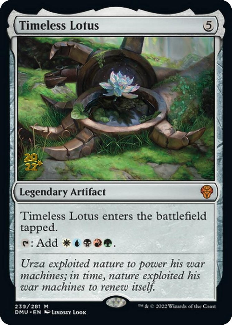 Timeless Lotus [Dominaria United Prerelease Promos] | Gamers Paradise