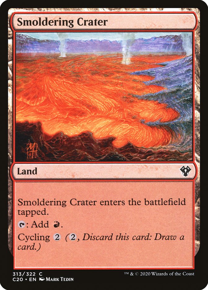 Smoldering Crater [Commander 2020] | Gamers Paradise