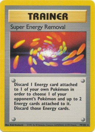 Super Energy Removal (79/102) [Base Set Unlimited] | Gamers Paradise